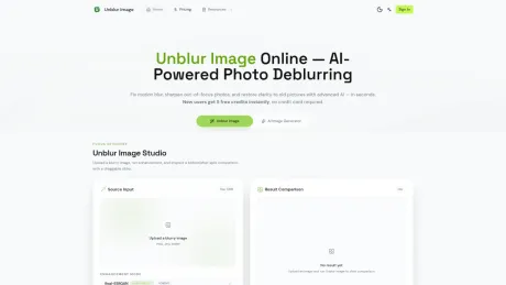 Unblur Image AI screenshot
