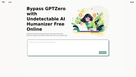 UndetecableGPT.ai: Bypass AI Detection with AI Humanizer Free Online screenshot