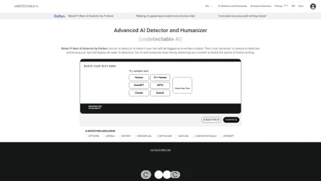 UndetectableAI screenshot