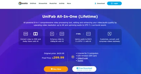 UniFab screenshot