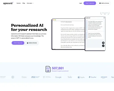 Upword screenshot