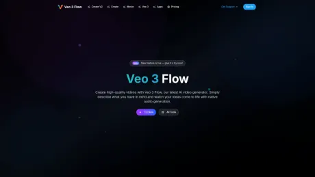 Veo 3 Flow screenshot