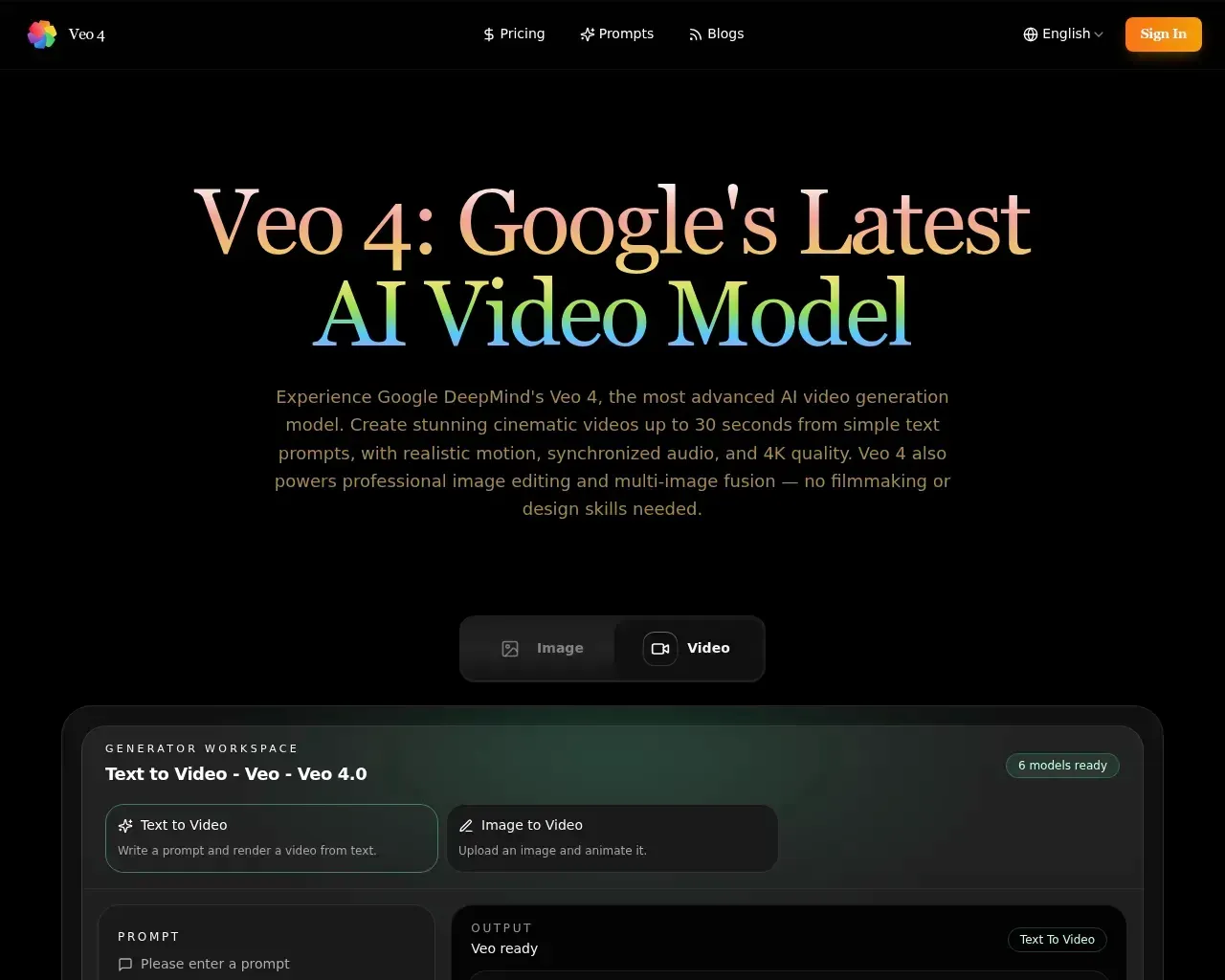 Veo 4, AI Video Generator, Veo AI