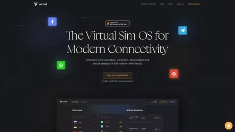 Veritel screenshot