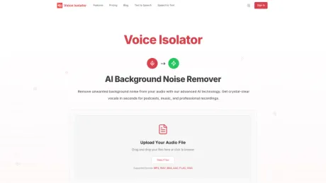 Voice Isolator screenshot