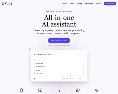 Voilà screenshot
