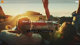 Wan 2.5 AI Video Generator screenshot