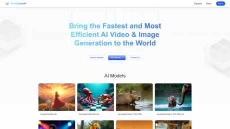 WaveSpeedAI screenshot
