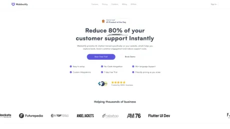 Webbotify screenshot