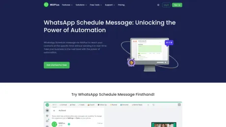 WhatsApp Schedule Message screenshot