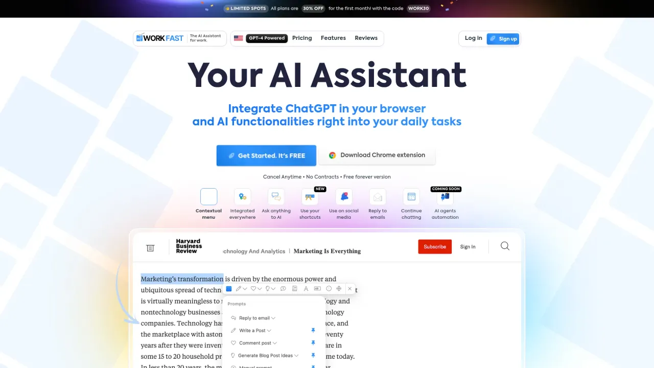 Work Fast AI