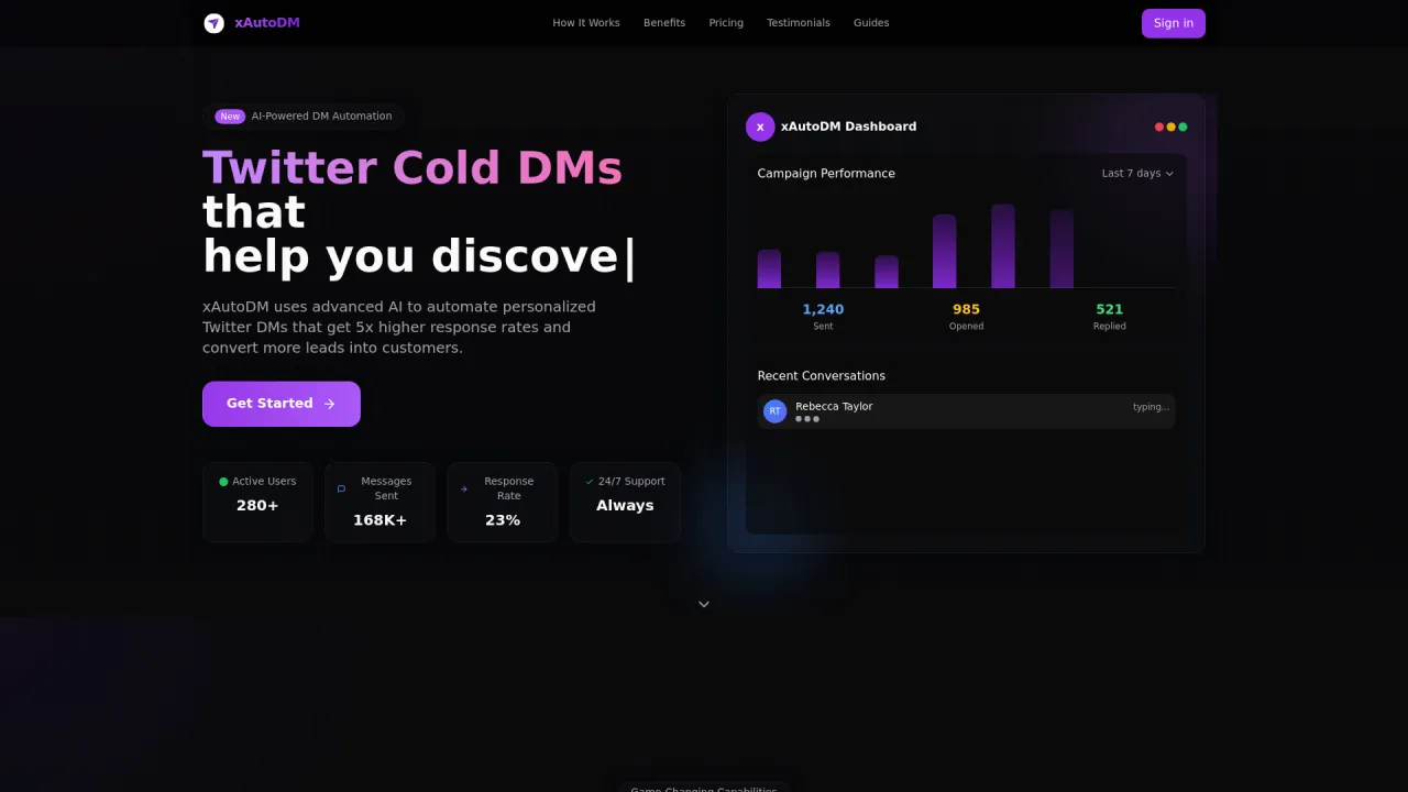 xAutoDM - AI-Powered DM Automation