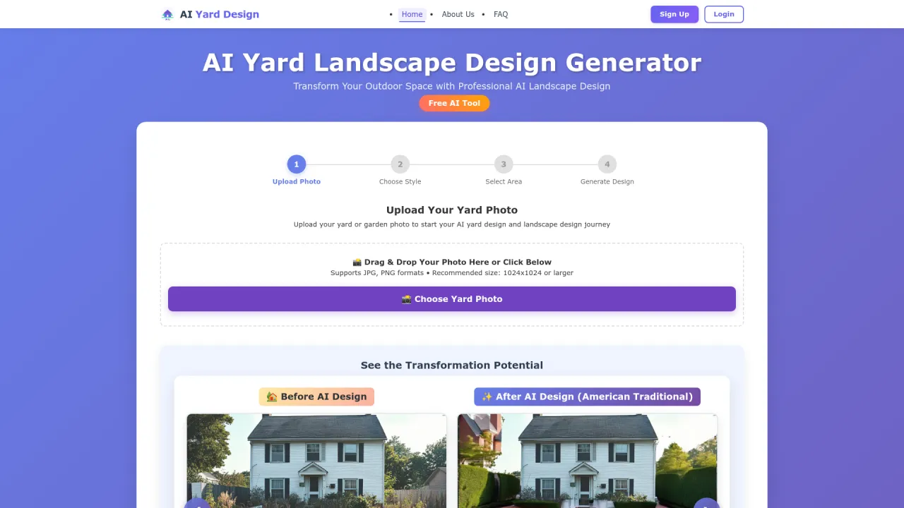 yard landscape design