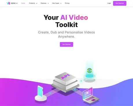 Yepic AI screenshot
