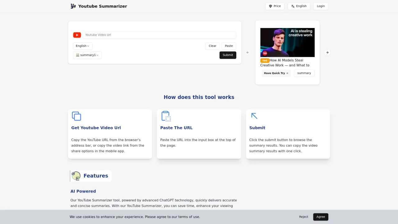 Youtube Summarizer