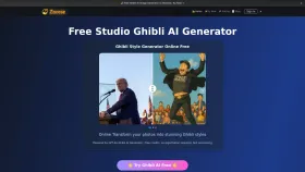 Free Studio Ghibli AI Generator - zacose screenshot