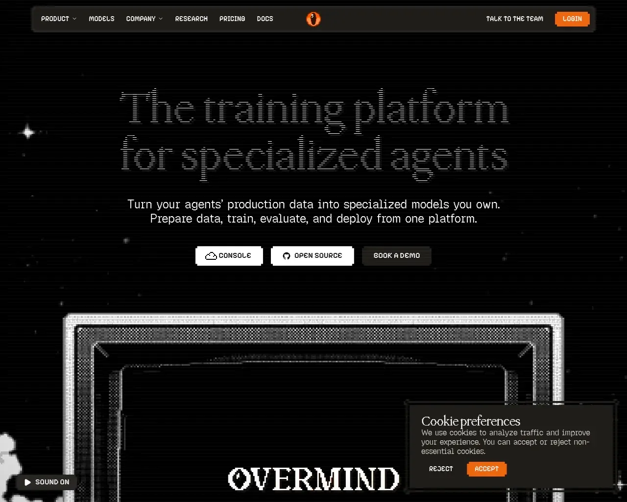 Overmind screenshot
