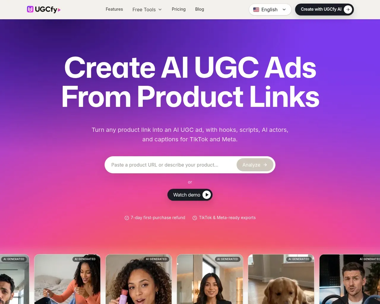 UGCfy AI screenshot